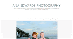 Desktop Screenshot of anaedwardsphotography.com